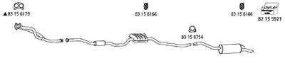 SISTEM DE ESAPAMENT HJS FO466