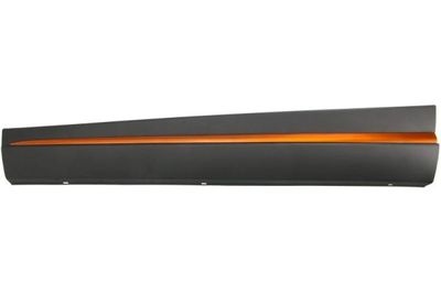 Garneerstroken for door Aan de voorkant Links (black-matt, (EN) with yellow strip) past: OMODA 5 07.22-