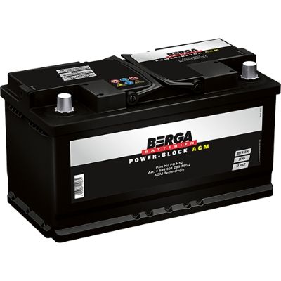 Стартерная аккумуляторная батарея BERGA 5959010857502 для MERCEDES-BENZ GLS