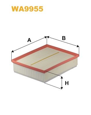 Air Filter WIX FILTERS WA9955