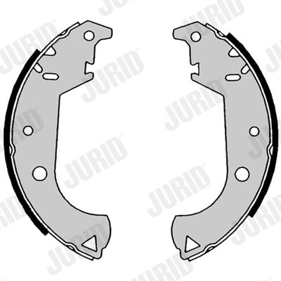 Комплект тормозных колодок JURID 362617J для FIAT STRADA