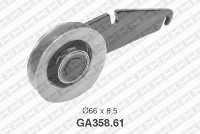 Rolka napinacza, pasek klinowy wielorowkowy SNR GA358.61
