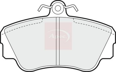 APEC Brake Pad Set, disc brake PAD648