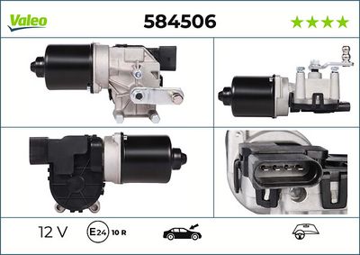 двигател на чистачките VALEO 584506
