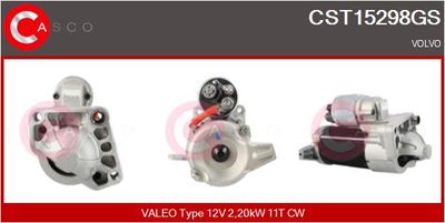 CASCO CST15298GS Стартер  для VOLVO S90 (Вольво С90)