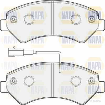 Brake Pad Set NAPA PBP7261