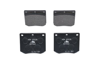 BREMSBELAGSATZ SCHEIBENBREMSE ATE 13046070422 2