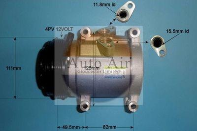 Compressor, air conditioning Auto Air Gloucester 14-0189