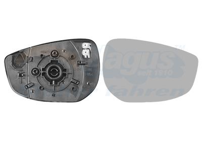 Sklo do zrcátka, vnější zrcátko VAN WEZEL 2705838