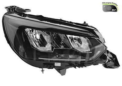 Reflektor VAN WEZEL 4043966V