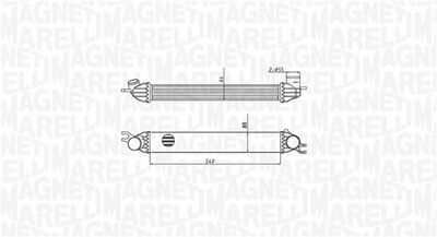 INTERCOOLER COMPRESOR MAGNETI MARELLI 351319204290 1