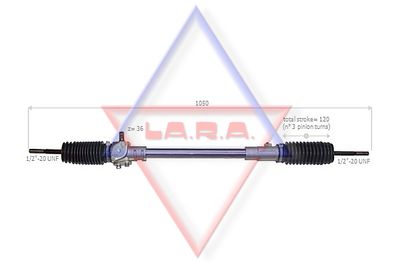 Рулевой механизм LA.R.A. 140002