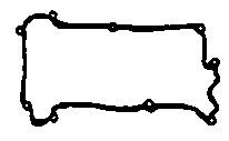 Прокладка, крышка головки цилиндра BGA RC0398 для MAZDA MPV
