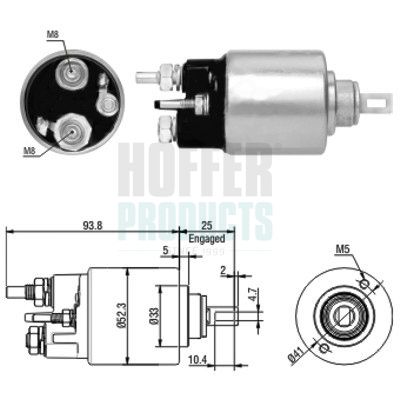 SOLENOID ELECTROMOTOR