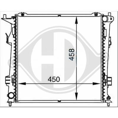 DIEDERICHS 8655303 Крышка радиатора для FORD C-MAX (DM2)