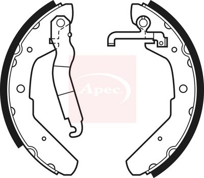 APEC Brake Shoe Set SHU337