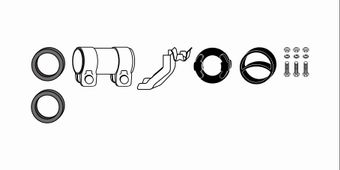 SET MONTARE SISTEM DE ESAPAMENT