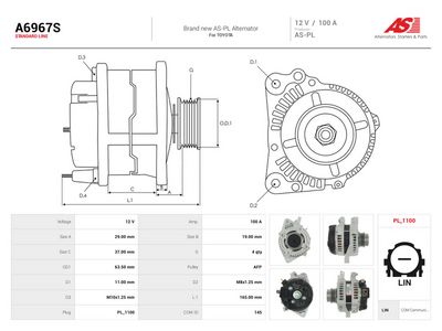 Generator AS-PL A6967S