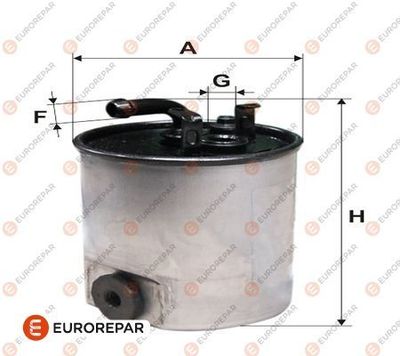 Топливный фильтр EUROREPAR E148128 для MERCEDES-BENZ SPRINTER
