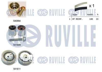 RUVILLE 550319 Комплект ГРМ  для SEAT EXEO (Сеат Еxео)