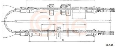 CABLU FRANA DE PARCARE