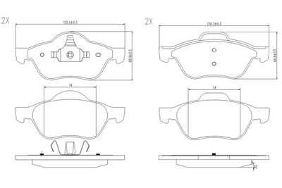 SET PLACUTE FRANA FRANA DISC