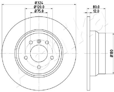 Brake Disc 61-00-0137