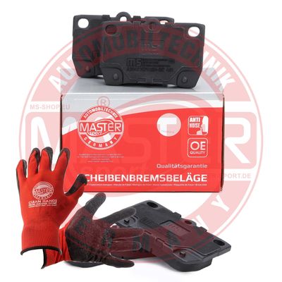 Zestaw klocków hamulcowych, hamulce tarczowe MASTER-SPORT GERMANY 13046057902N-SET-MSP