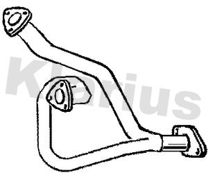Rura wydechowa KLARIUS 301680