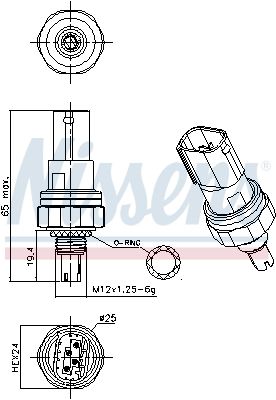 COMUTATOR PRESIUNE AER CONDITIONAT NISSENS 301046 4