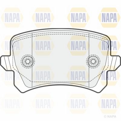 Brake Pad Set NAPA NBP1293