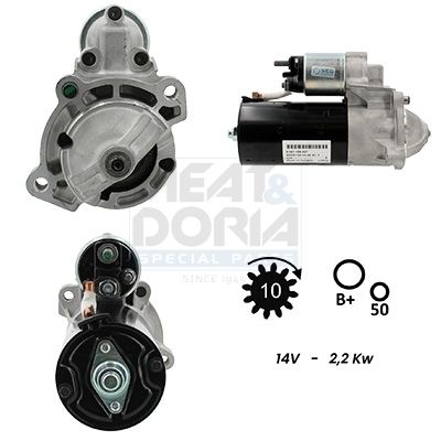 стартер MEAT & DORIA 5010942G