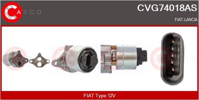 SUPAPA EGR CASCO CVG74018AS
