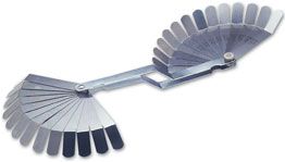 Laser Tools Offset Feeler Gauge - 26 Blades