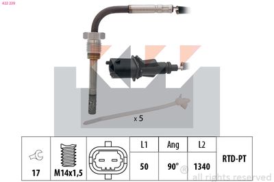 SENSOR ABGASTEMPERATUR