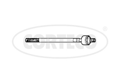 CORTECO 49400219 Наконечник рулевой тяги  для MAZDA DEMIO (DW) 1.3 i 16V