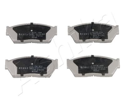 Комплект тормозных колодок, дисковый тормоз ASHIKA 50-04-413 для HONDA PRELUDE