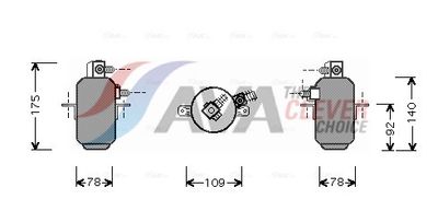 изсушител, климатизация AVA Clever Choice MSD081