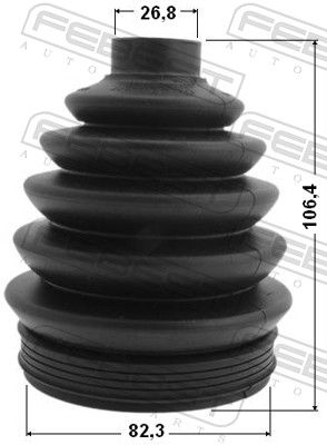 Bellow, drive shaft 1617P-203