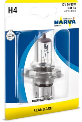 NARVA 488814000 Лампа ближнего света  для ISUZU TROOPER (Исузу Троопер)
