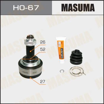 MASUMA HO-67 ШРУС  для HONDA INSIGHT (Хонда Инсигхт)