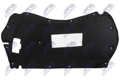 Garso izoliacijos medžiaga, variklio niša