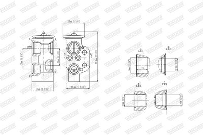 EXPANSIONSVENTIL KLIMAANLAGE WALKER WEX00018 6