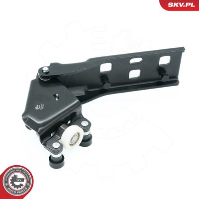 Ritinėlio kreiptuvas, atstumiamos durys