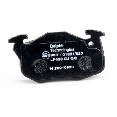BREMSBELAGSATZ SCHEIBENBREMSE DELPHI LP490 37