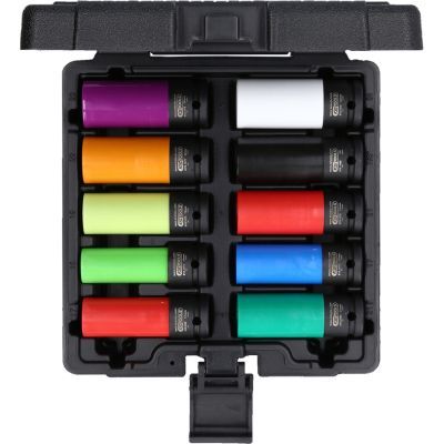 Ks Tools - sada rázových kľúčov pre ALU disky 1/2" 10ks
