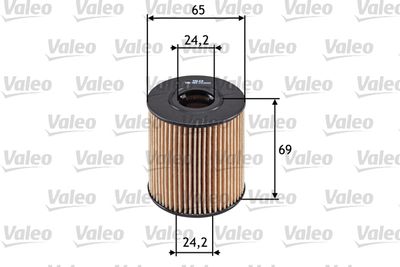 VALEO 586503 Масляный фильтр  для FORD  (Форд Kуга)