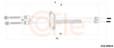 CABLU TRANSMISIE MANUALA