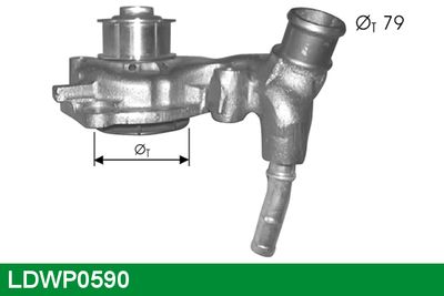 WASSERPUMPE MOTORKüHLUNG LUCAS LDWP0590