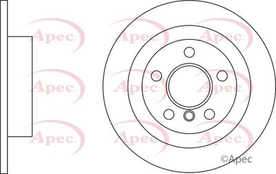 Brake Disc APEC DSK3206